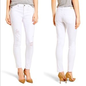 AG jeans - The Legging Ankle white
